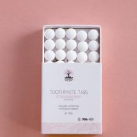 tabuletas nano-Hydroxyapatite do dentífrico do sabor Eco-amigável da morango do bloco