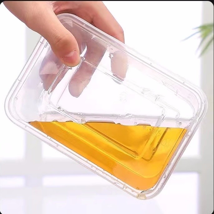 Transparent Plastic Bowl with Lids Keep Your Food Fresh and Secure in Various Sizes