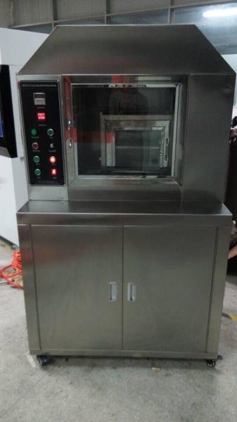Material interior automotivo ASTM D5132 do sistema do equipamento de testes do fogo
