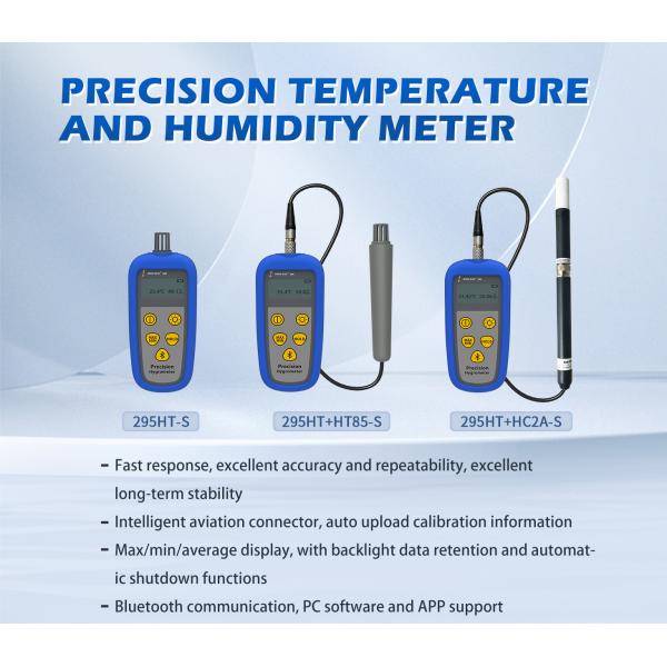 206g Max Mini Multi Depth Soil Moisture Temperature Hygrometer Meter for Dual Testing