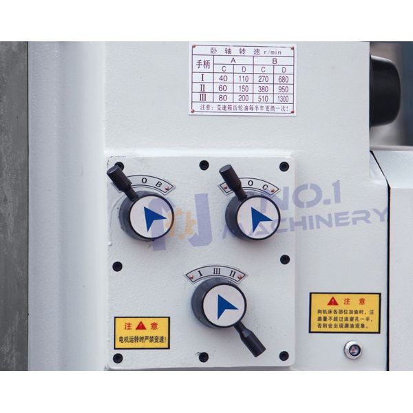 X6332P Multifunctional Turret Milling Machine 220V voltage Horizontal and Vertical Milling