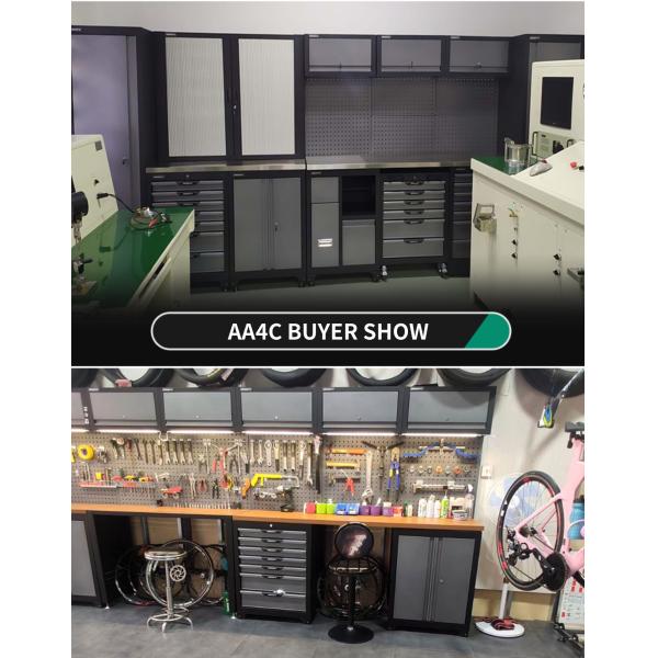 Верстак гаража шкафа инструмента комбинации блоков гаража мастерской стальные большие/мебель металла