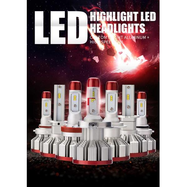 Car led headlight H4  double beam H4 36W CSP chip led light headlight H4