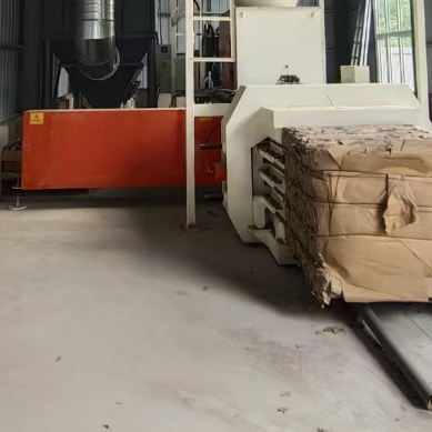 Semi Automatic Waste Paper Baler with Electric Motor and D280*2500mm Main Press Cylinder