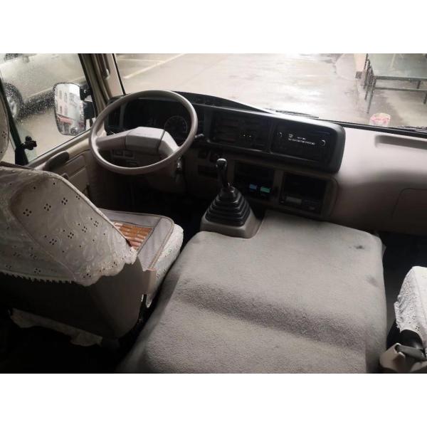 Commande 2017 utilisée de main gauche de kilomètre de sièges de Toyota 23 d'autobus de caboteur basse