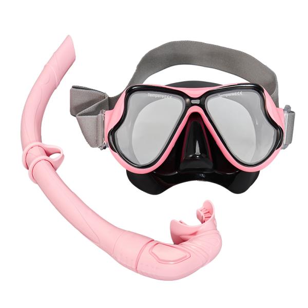 Máscara de buceo para adultos anti niebla con lentes de prescripción antiniebla con correa ajustable