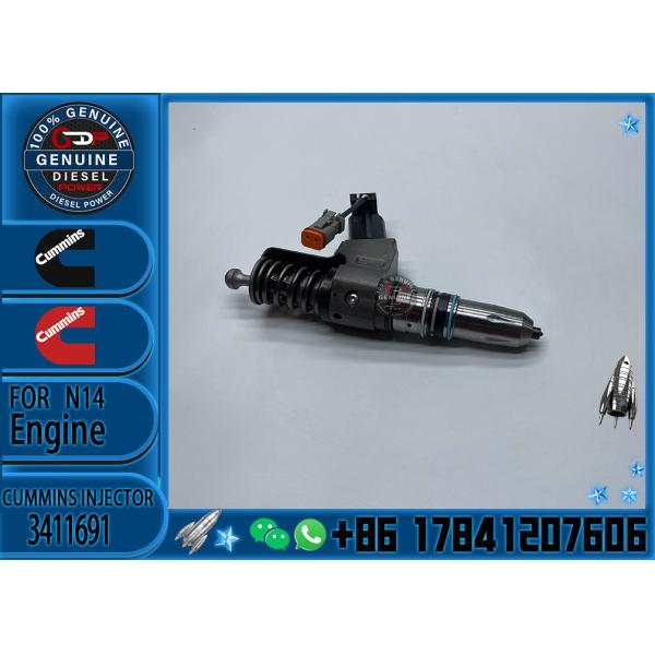 FOR Cummins Qsn14 Diesel Engine Accessories Fuel Injection Nozzle Excavator Engineering Machinery Fuel Injector Assembly 3411691