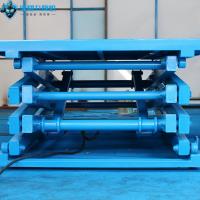 Plateforme élévatrice à ciseaux hydraulique certifiée CE, automotrice, 800 kg, 1,5 m