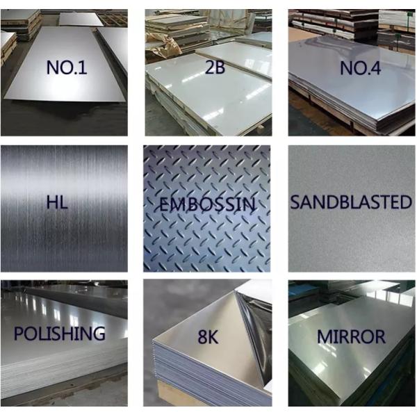 ASTM Surface Mirror / 2B 304L Natural Color Stainless Steel Plate 120 mm