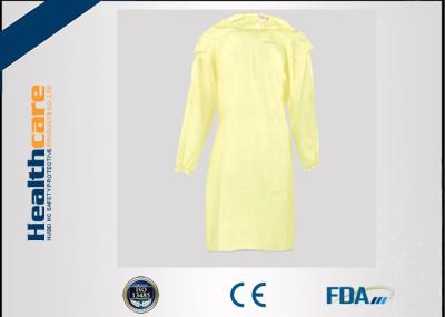 Pink Disposable Isolation Gowns 115x137CM PP+PE Gown With Long Sleeve