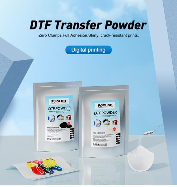 100% Tpu Dtf Powder Low Melting Point Transfer Film Powder For Printing T shirt