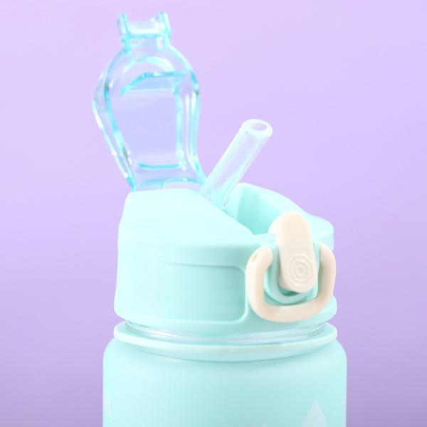 3 PCS Water Bottles With Straw 10oz 32oz 64oz Motivational Sport Water Bottles With Time Maker Leakproof Half Gallon 2L Water Jugs