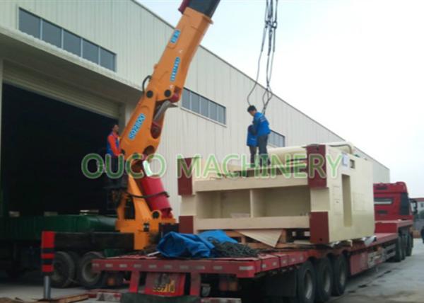 Semi Knuckle Boom Electric Hydraulic Truck Crane 140 Ton Impact Resistance