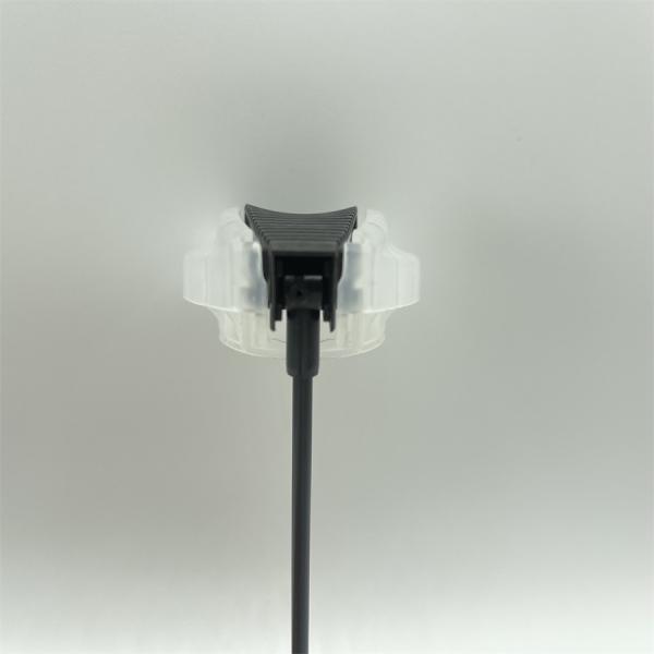 Capuchón ergonómico de disparo de aerosoles de dos vías con paja de extensión