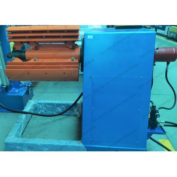 Hydraulic Cutting 480V Metal Roofing Machine 1250mm Pbr Roof Panel Machine