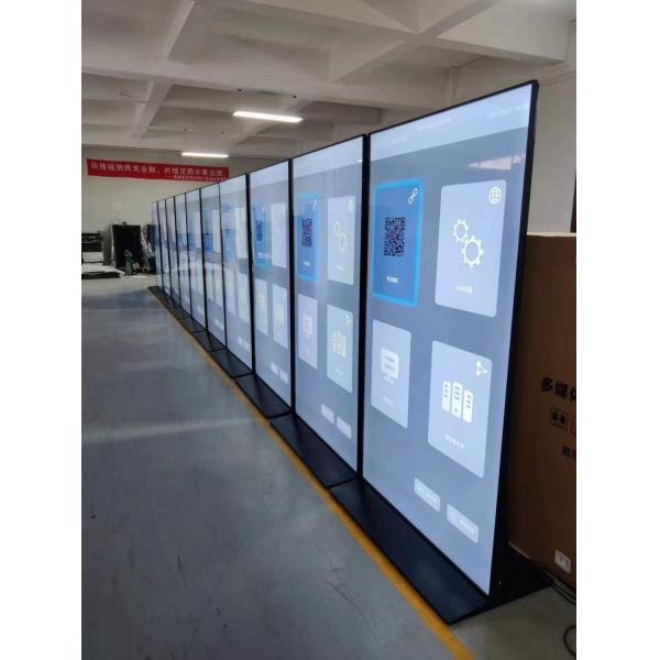 75-86 INCH 3840*2160 Разрешение All In One Digital Signage Стенная установка/полевая стойка AC100~240V Ввод WiFi/Bluetooth