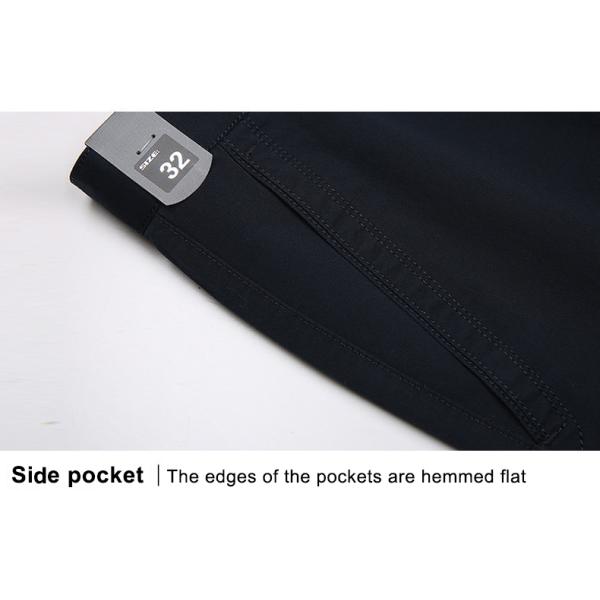 Средняя талия Чино водонепроницаемые плавные брюки для мужчин Чино стиль водонепроницаемые дождевые костюмы