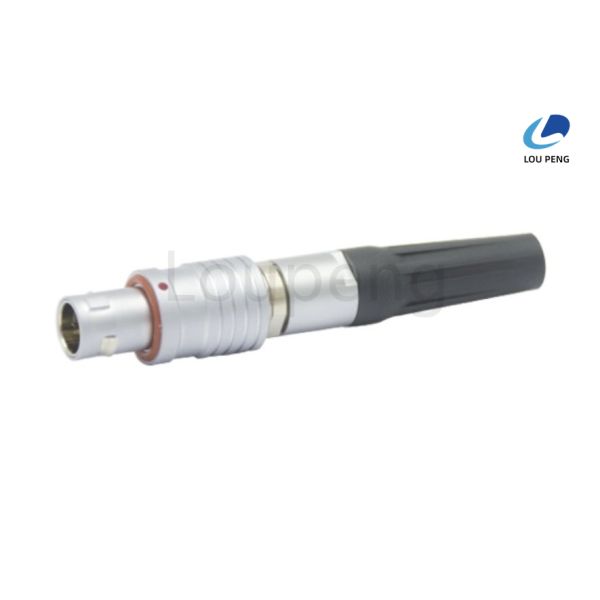 Panel Mount Push Pull Connector Plug Socket Temperature Range Plastic Minus 55 Celsius Plus 180 Celsius PPSU Durable Connection