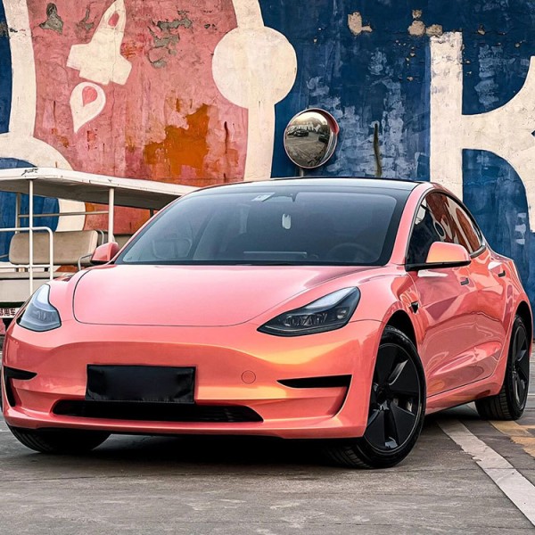 Magic Gold Pink Automotive Vinyl Wrap Laser Flip pink Car Vinyl Wrap Car Film protection Best-selling Color Changing Film