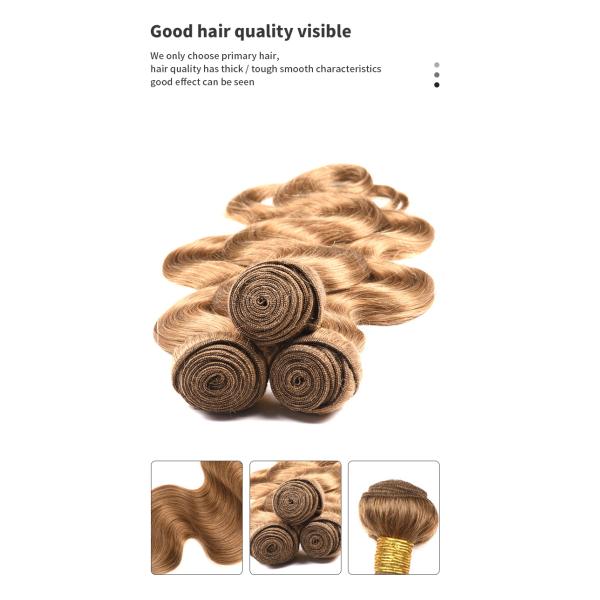 Healthy 22 Inch Body Wave Human Hair Extensions Color 27 Body 800