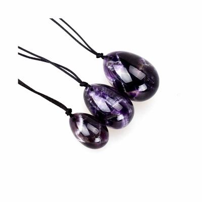 Femmes pourpres Yoni Balls de Vaginal Massage Yoni Egg Yoga 30*45mm