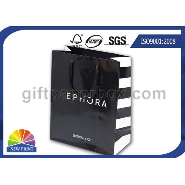 Таможня печатания логоса напечатала бумажные хозяйственные сумки для ботинок/упаковывать одежды/подарка