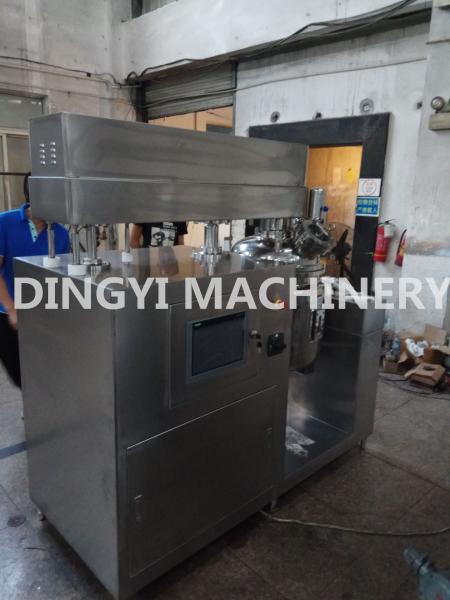 100L Vacuum Planetary Mixer , Pharmaceutical Cream Cosmetic Mixer Machine SS304L