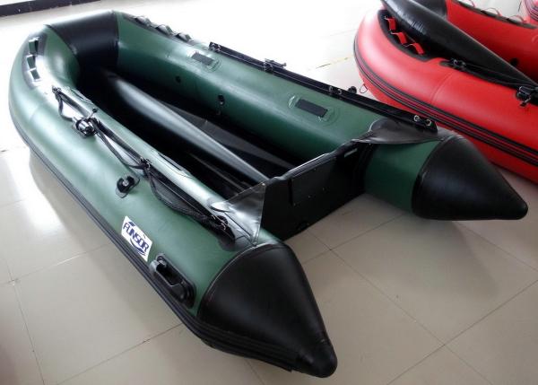 Durable Inflatable Fishing Sea Kayak 4 Persons Inflatable Boat Blue color 3.2m length