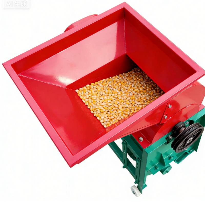 Durable Iron Hammer Corn Thresher Machine Reliable Maize Shelling Separator Equipment