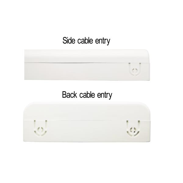 2 гаван пластиковая коробка прекращения держателя IP30 стены FTTH оптически