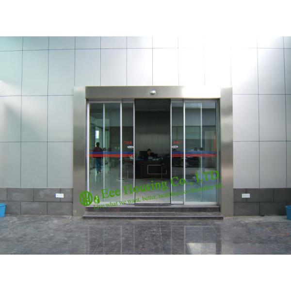 Automatic Sliding Door With Aluminum Frame, Automatic Aluminum Office Door, Glass door