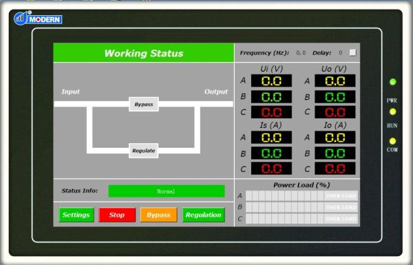 Power Stabilizer  with remote monitoring and outdoor cabinet IP54, Energy saving and reduce your cost