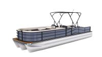 OEM 27 Fuentes de lujo Pontoon Boats 15-18 Personas de capacidad para acoger reuniones
