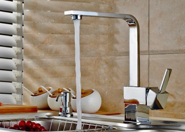 ROVATE Flexible Bubble Aerator Kitchen Basin Faucets Cold And Hot Water