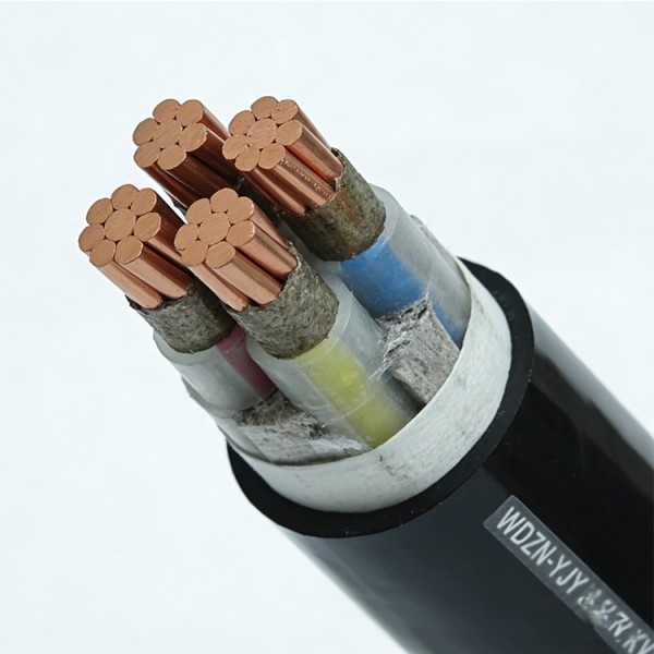 WDZN-YJV 0.6/1kV Fire Resistant Copper Conductor Low Smoke Halogen Free XLPE Power Cable