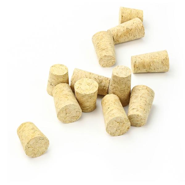 Продажа прозрачная Древесина Пустая прямая бутылка Вино Корки Вино Пиво стеклянные бутылки пробки