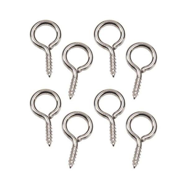 Jewelry Metal Screw Hook , Decorative Screw Eye Hooks For Hanging Accessories