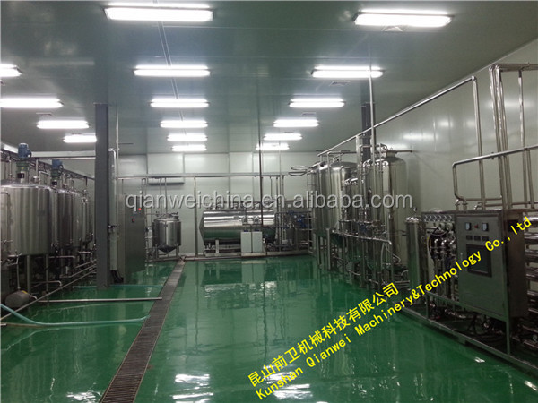 Turnkey Project Customizable Complete Automatic Flavored Yogurt Cheese Milk Making Machine Production Line