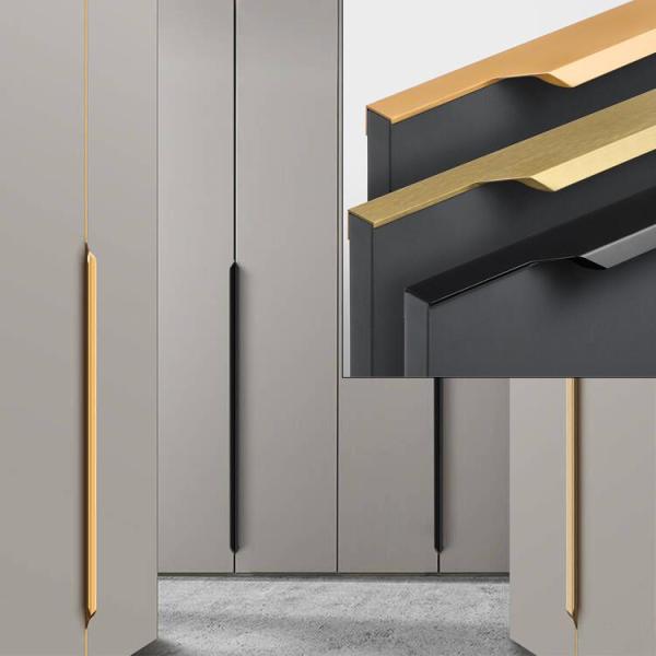 Custom Design Grey Flat Pack Kitchen Cabinets with Modern Style and Melamine Board