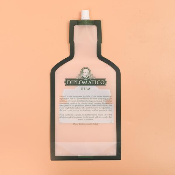 OPP прокатало печатать мешок 60mic Spout стойки вверх жидкостный для напитка