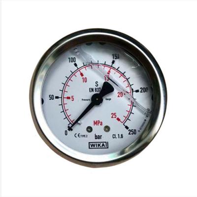 Brass Fitting  Pressure Gauge 100mm Dial 0 To 60 Bar EN837-1