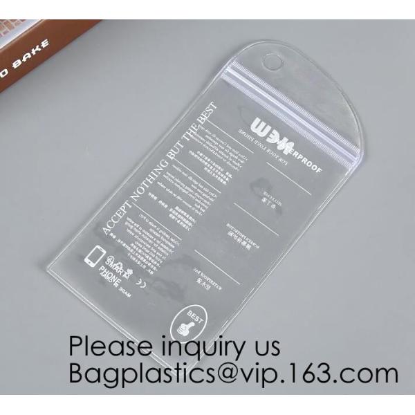 Personalized Transparent Waterproof PVC Plastic Wet Underwear k Packing Bag,Simple Design Pvc Makeup Bag Women Zip