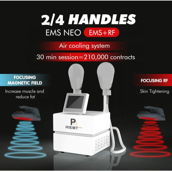 High Frequency HIEMT Tesla Body Sculpting Machine EMS Body Contouring
