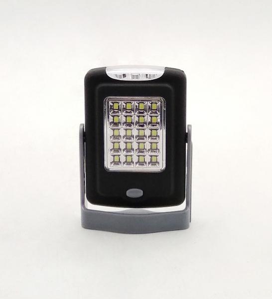 Mini Hand Held Led Work Light 10x6.9x3.5cm ABS 69g Black With Rubber Painting