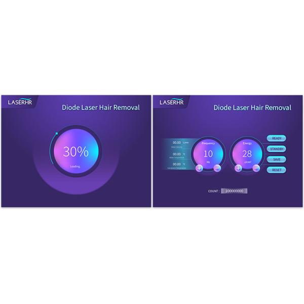 810nm 808nm machine d'épilation laser à diode 1200W épilation permanente