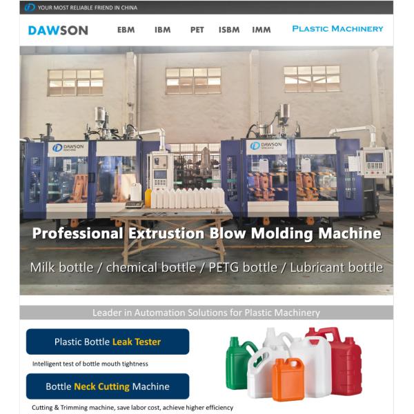 High Speed Plastic Extrusion Blow Moulding Machine Hdpe 2L 3L 4L Laundry Detergent Liquid Making