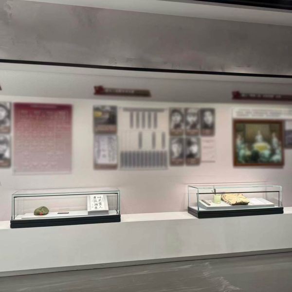 Modern Museum Display Cabinet Design Portable Table Top Display Cabinet