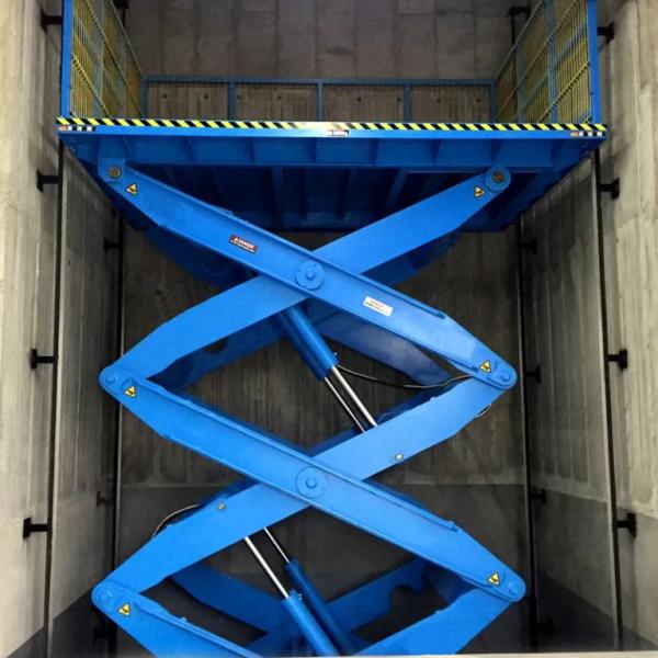 Fixed Type Hydraulic Scissor Lift Table 5m Lifting Platform Dual Scissor Lift