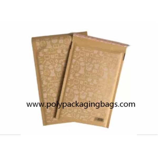 Отправители пузыря Browm Kraft OEM с горячим плавят клей прилипателя