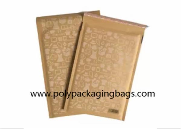 Encarregados do envio da correspondência da bolha do OEM Browm Kraft com colagem quente do esparadrapo do derretimento